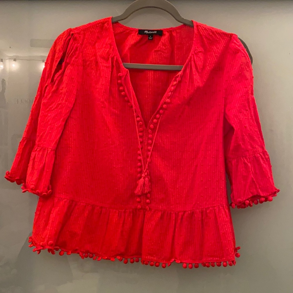 Madewell Red top!